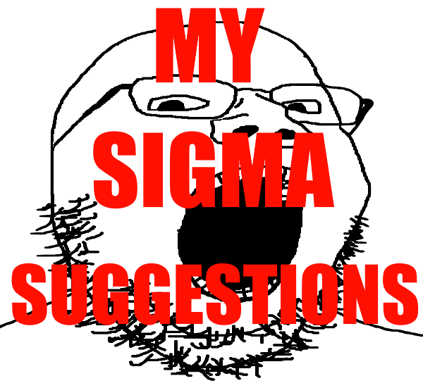 My Sigma Suggestions